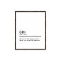 Picture of Quote Gin Question _GroupedProduct_Rectangle_Portrait_Canvas_Framed_