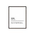 Picture of Quote Gin Question _GroupedProduct_Rectangle_Portrait_Canvas_Framed_