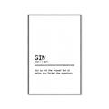 Picture of Quote Gin Question _GroupedProduct_Rectangle_Portrait_Canvas_Framed_