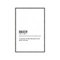 Picture of Quote Beer Stories _GroupedProduct_Rectangle_Portrait_Canvas_Framed_