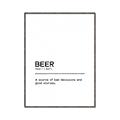 Picture of Quote Beer Stories _GroupedProduct_Rectangle_Portrait_Canvas_Framed_