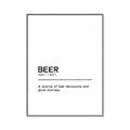 Picture of Quote Beer Stories _GroupedProduct_Rectangle_Portrait_Canvas_Framed_