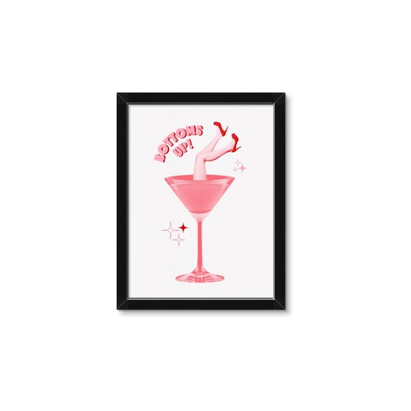 Picture of Bottoms Up Euphoria _GroupedProduct_Rectangle_Portrait_Framed_Matted_
