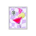 Picture of Disco Martini _GroupedProduct_Rectangle_Portrait_Framed_Matted_