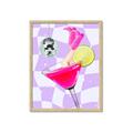Picture of Disco Martini _GroupedProduct_Rectangle_Portrait_Framed_Matted_