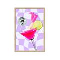 Picture of Disco Martini _GroupedProduct_Rectangle_Portrait_Framed_Matted_