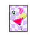 Picture of Disco Martini _GroupedProduct_Rectangle_Portrait_Framed_Matted_