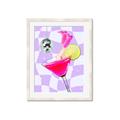 Picture of Disco Martini _GroupedProduct_Rectangle_Portrait_Framed_Matted_