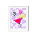 Picture of Disco Martini _GroupedProduct_Rectangle_Portrait_Framed_Matted_