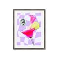 Picture of Disco Martini _GroupedProduct_Rectangle_Portrait_Framed_Matted_