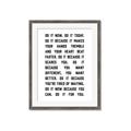 Picture of Do It Now _GroupedProduct_Rectangle_Portrait_Framed_Matted_
