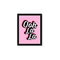 Picture of Ooh La La _GroupedProduct_Rectangle_Portrait_Framed_Matted_