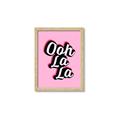 Picture of Ooh La La _GroupedProduct_Rectangle_Portrait_Framed_Matted_
