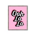 Picture of Ooh La La _GroupedProduct_Rectangle_Portrait_Framed_Matted_
