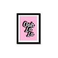 Picture of Ooh La La _GroupedProduct_Rectangle_Portrait_Framed_Matted_