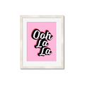 Picture of Ooh La La _GroupedProduct_Rectangle_Portrait_Framed_Matted_