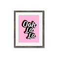 Picture of Ooh La La _GroupedProduct_Rectangle_Portrait_Framed_Matted_
