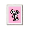 Picture of Ooh La La _GroupedProduct_Rectangle_Portrait_Framed_Matted_