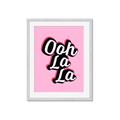 Picture of Ooh La La _GroupedProduct_Rectangle_Portrait_Framed_Matted_