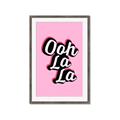 Picture of Ooh La La _GroupedProduct_Rectangle_Portrait_Framed_Matted_
