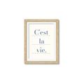 Picture of C'est La Vie II _GroupedProduct_Rectangle_Portrait_Framed_Matted_
