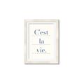 Picture of C'est La Vie II _GroupedProduct_Rectangle_Portrait_Framed_Matted_