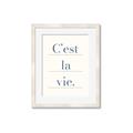Picture of C'est La Vie II _GroupedProduct_Rectangle_Portrait_Framed_Matted_