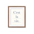 Picture of C'est La Vie II _GroupedProduct_Rectangle_Portrait_Framed_Matted_
