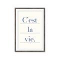 Picture of C'est La Vie II _GroupedProduct_Rectangle_Portrait_Framed_Matted_