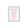 Picture of Pink Self Care _GroupedProduct_Rectangle_Portrait_Framed_Matted_