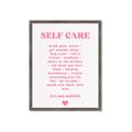 Picture of Pink Self Care _GroupedProduct_Rectangle_Portrait_Framed_Matted_