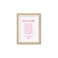 Picture of Pink Self Care _GroupedProduct_Rectangle_Portrait_Framed_Matted_