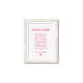 Picture of Pink Self Care _GroupedProduct_Rectangle_Portrait_Framed_Matted_