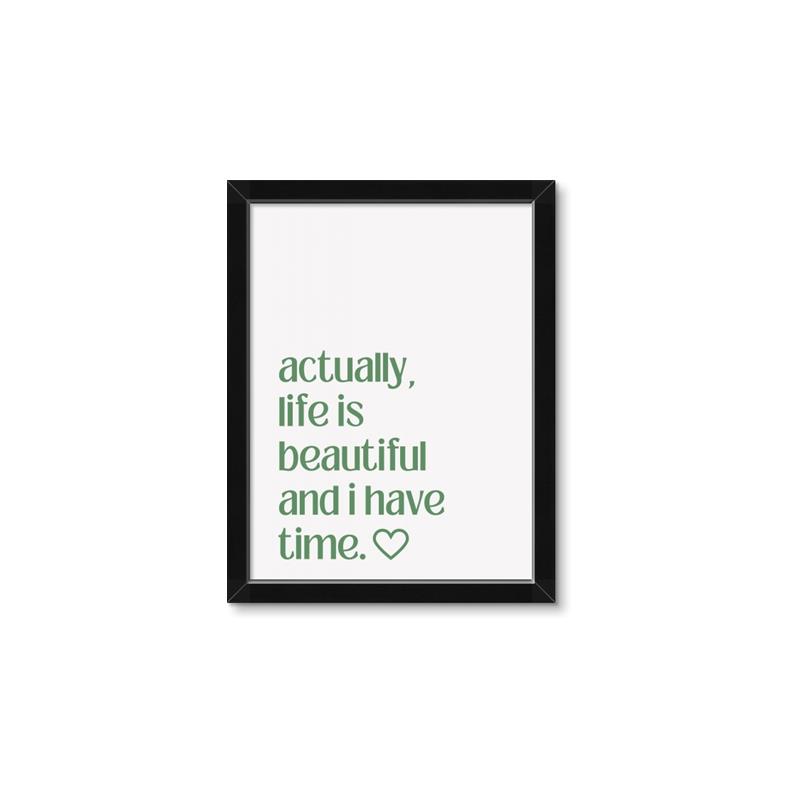 Picture of Green Life _GroupedProduct_Rectangle_Portrait_Framed_Matted_