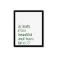 Picture of Green Life _GroupedProduct_Rectangle_Portrait_Framed_Matted_