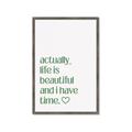 Picture of Green Life _GroupedProduct_Rectangle_Portrait_Framed_Matted_