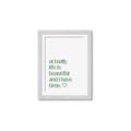 Picture of Green Life _GroupedProduct_Rectangle_Portrait_Framed_Matted_