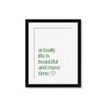 Picture of Green Life _GroupedProduct_Rectangle_Portrait_Framed_Matted_