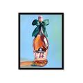 Picture of My Rosé Bottle _GroupedProduct_Rectangle_Portrait_Framed_Matted_