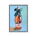 Picture of My Rosé Bottle _GroupedProduct_Rectangle_Portrait_Framed_Matted_