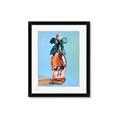 Picture of My Rosé Bottle _GroupedProduct_Rectangle_Portrait_Framed_Matted_
