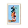 Picture of My Rosé Bottle _GroupedProduct_Rectangle_Portrait_Framed_Matted_