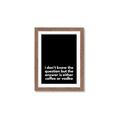 Picture of Coffee or Vodka _GroupedProduct_Rectangle_Portrait_Framed_Matted_