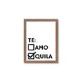 Picture of Tequila Te Amo _GroupedProduct_Rectangle_Portrait_Framed_Matted_