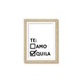 Picture of Tequila Te Amo _GroupedProduct_Rectangle_Portrait_Framed_Matted_