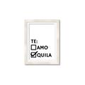 Picture of Tequila Te Amo _GroupedProduct_Rectangle_Portrait_Framed_Matted_