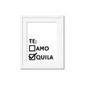 Picture of Tequila Te Amo _GroupedProduct_Rectangle_Portrait_Framed_Matted_