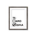 Picture of Tequila Te Amo _GroupedProduct_Rectangle_Portrait_Framed_Matted_
