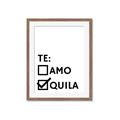 Picture of Tequila Te Amo _GroupedProduct_Rectangle_Portrait_Framed_Matted_