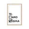 Picture of Tequila Te Amo _GroupedProduct_Rectangle_Portrait_Framed_Matted_